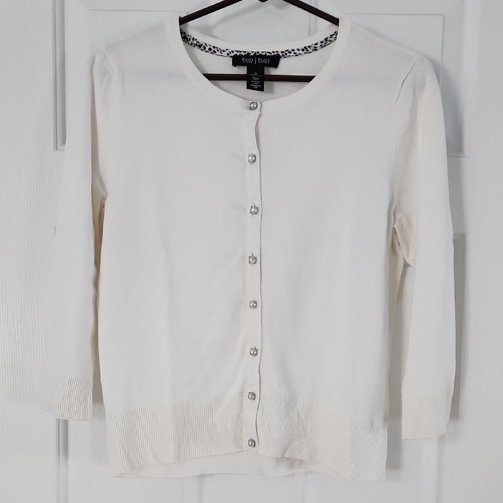 Women's 3/4 Sleeve Button Down Cardigan